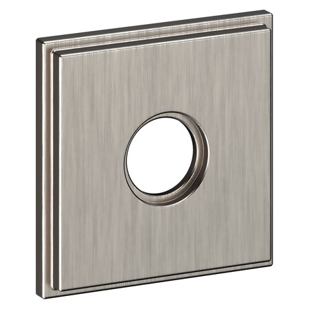 Baldwin Half Dummy Rosettes Lifetime Satin Nickel R050.056.IDM